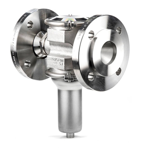 Überströmventil UV5.5 DN15 PN20 0,5-2 bar KVS 4,2 m3/h Edelstahl FKM